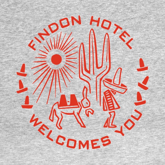 Vintage Travel Matchbook Findon Hotel Welcomes You Vintage Matchbook TexMex Arizona New Mexico Retro Southwest Burro Cactus Sombrero by Yesteeyear